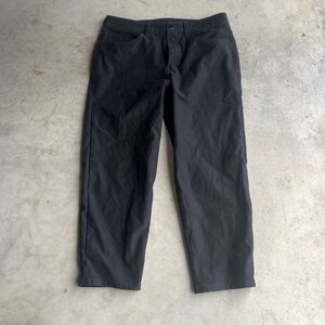 Lululemon Men's 33 Black Straight Leg Jeans Active